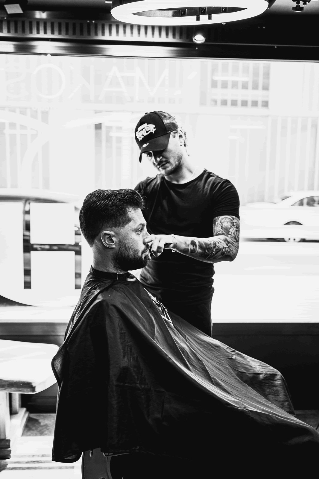 Bartrasur und Bartpflege beim Barber